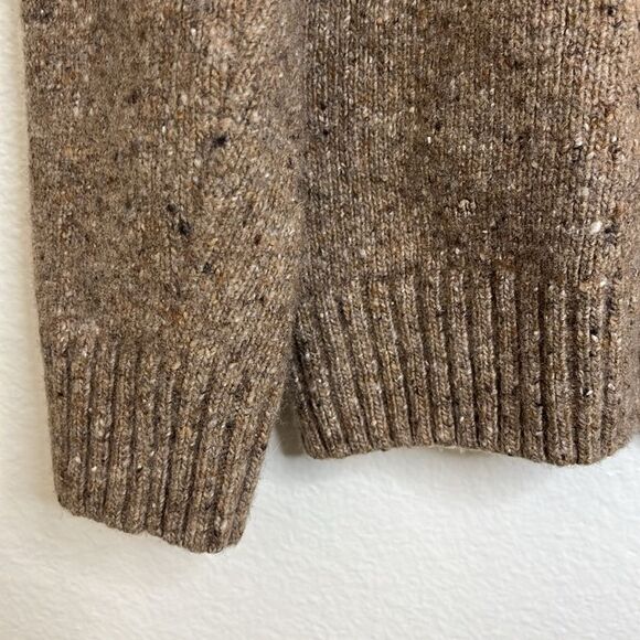 Luca Nobili Made in Italy Wool Blend Sweater womans Sz Medium Brown - Picture 3 of 11